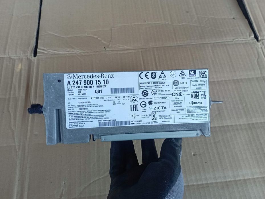 MERCEDES CLA II 2 W118 RADIO RADIOODTWARZACZ A2479001510