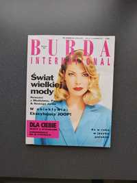 Burda International 1/95 wiosna 1995 polska wykroje szycie moda styl