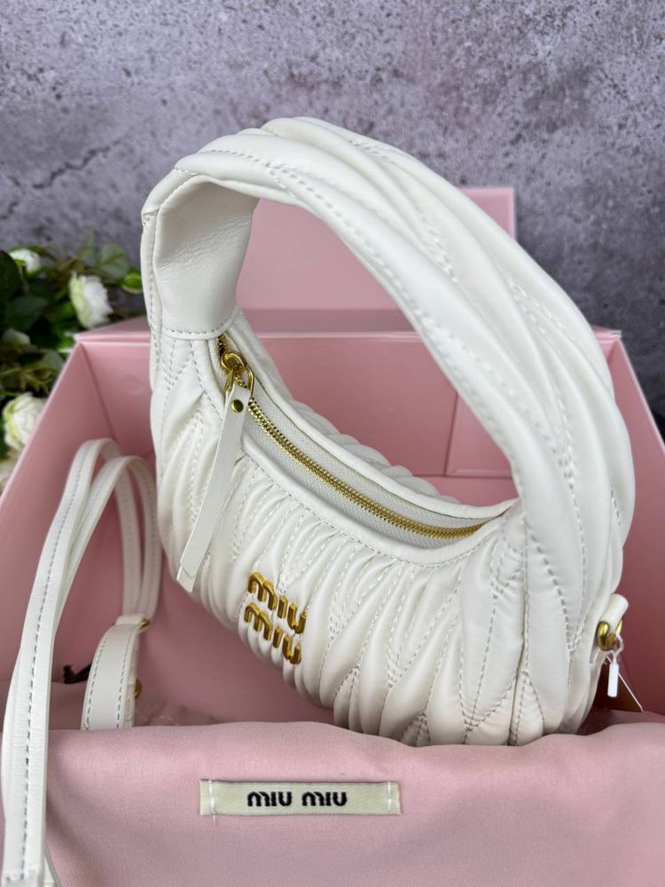 РОЗПРОДАЖ Новенькі Сумочки Miu Miu Leather