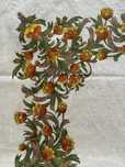 Lniany obrus z czasow PRL