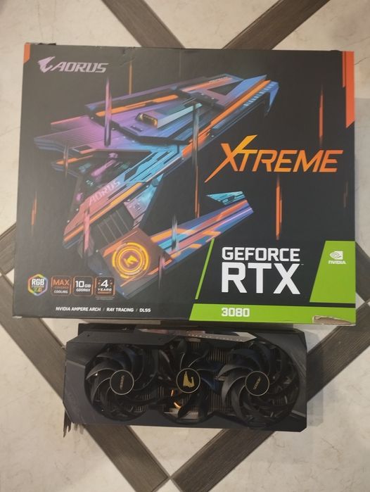Видеокарта Gigabyte Aorus RTX 3080 Xtreme 10GB