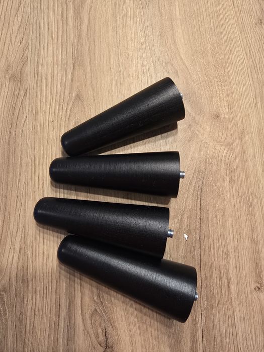 Nóżki meblowe 12 cm zestaw 4 sztuki