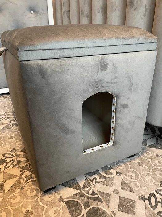 Siedzisko z ukrytą funkcją kuwety