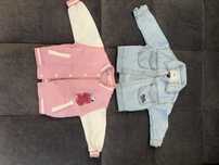 Джинсова куртка , бомбер zara 92