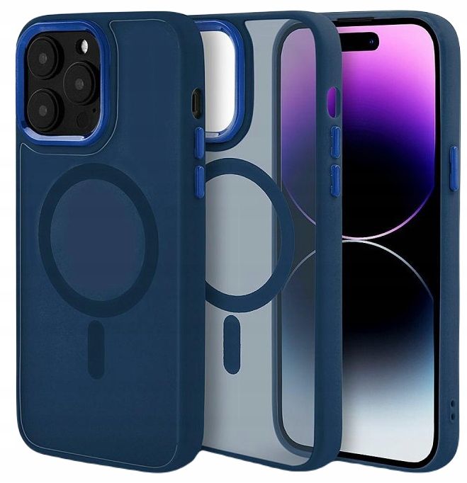 Matowe Etui Case Do Iphone 15 Z Magsafe Obudowa