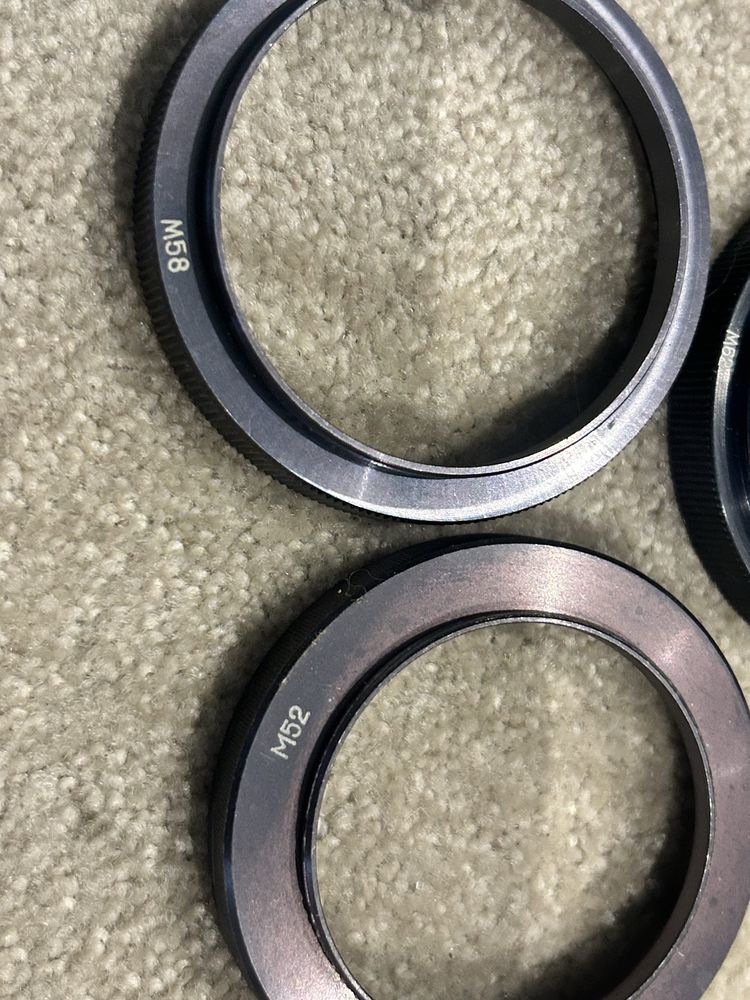 Adaptafor grande angular varios tamanhos de rosca