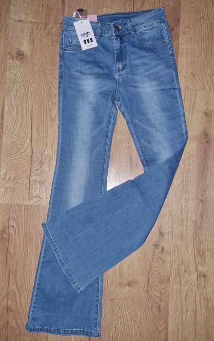 Spodnie damskie dzwony