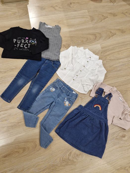 Paka ubranek dziewczynka 98