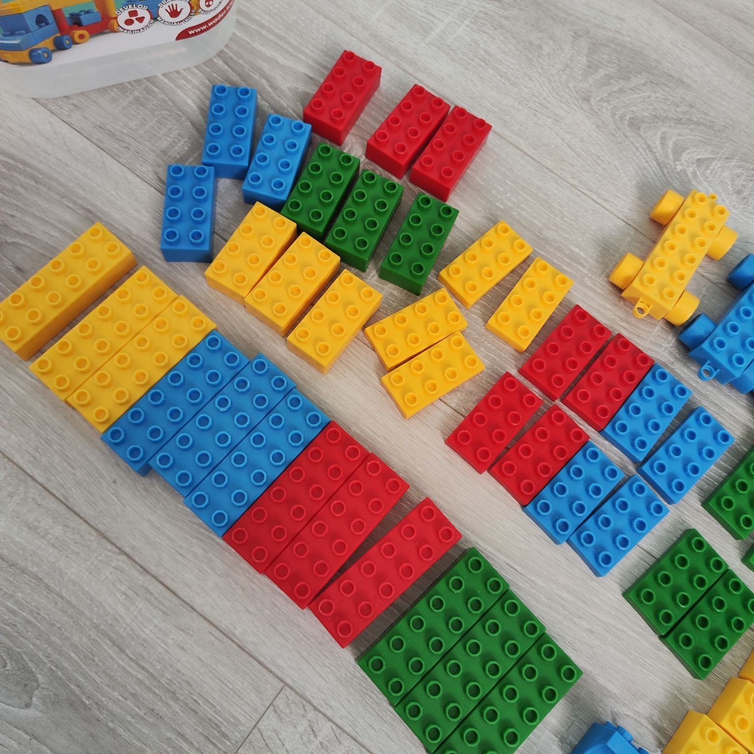 Klocki w pudełku Wader Mini blocks