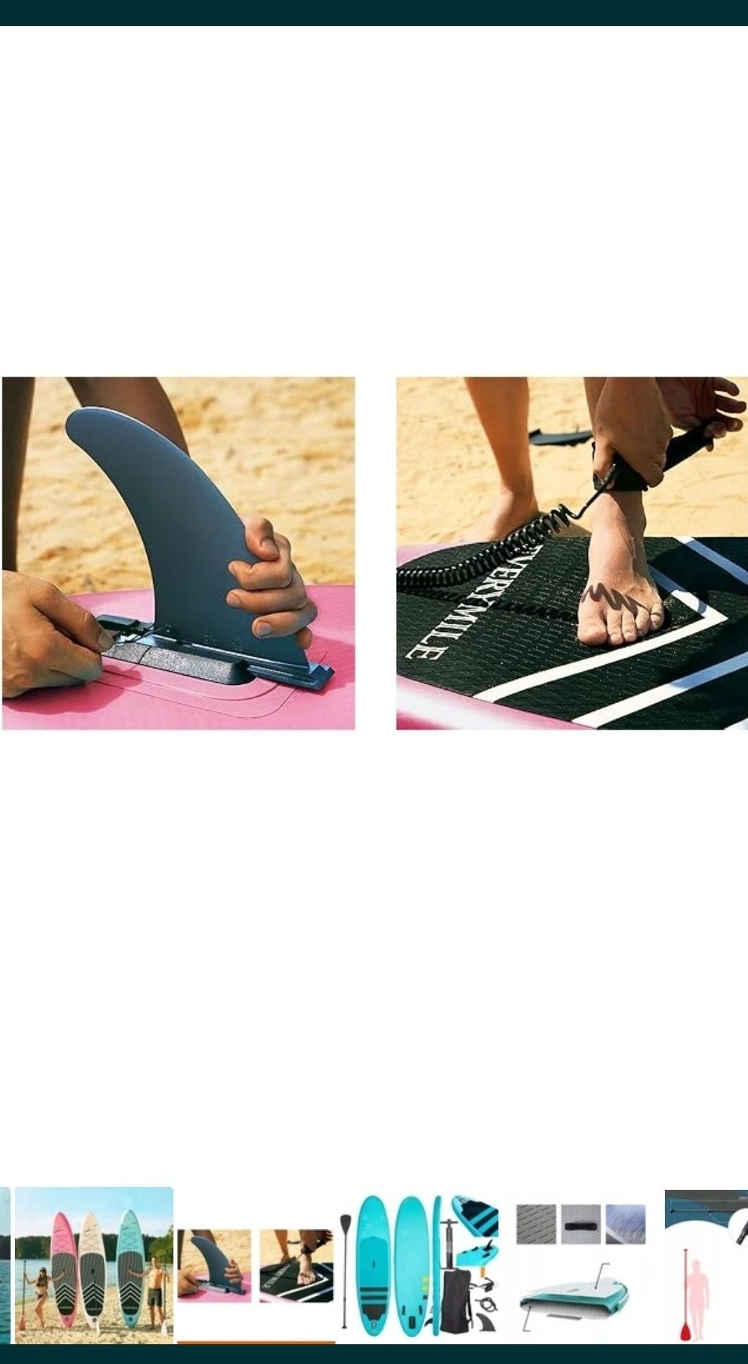 Deska SUP 320cm firmowa 320cm Nowe całe komplety AQUA MILE