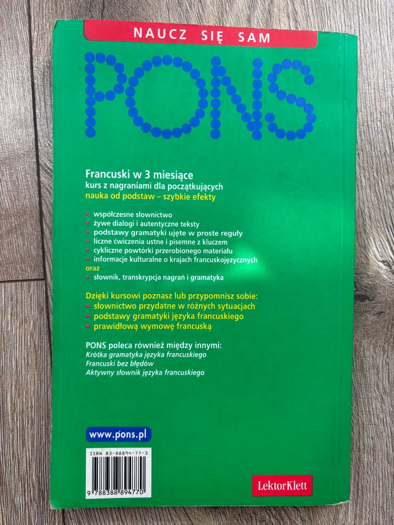 francuski w 3 miesiące kurs z nagraniami