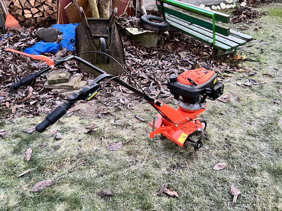 Glebogryzarka użyta 2 razy