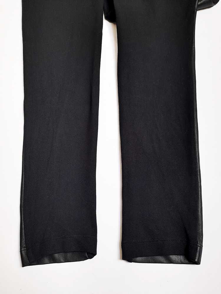 Calças Pretas Leggings Pele