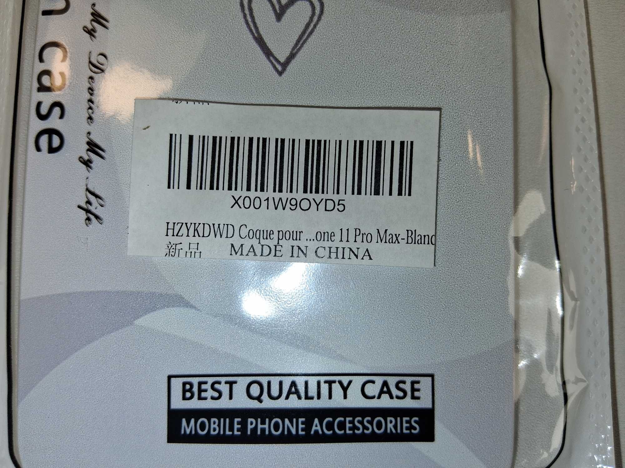 E035 Etui Case Obudowa Do IPhone 11 Pro Max Serce Wzór Ochrona