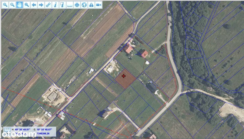 Na sprzedaż działka budowlana w Lipnicy Wielkiej