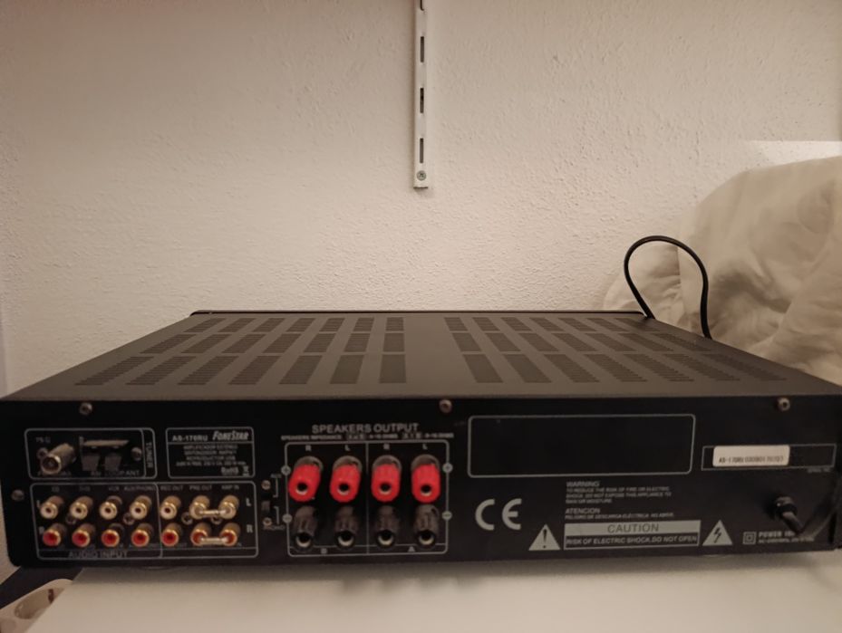 Amplificador estéreo Hi-Fi Fonestar AS-170RU.
