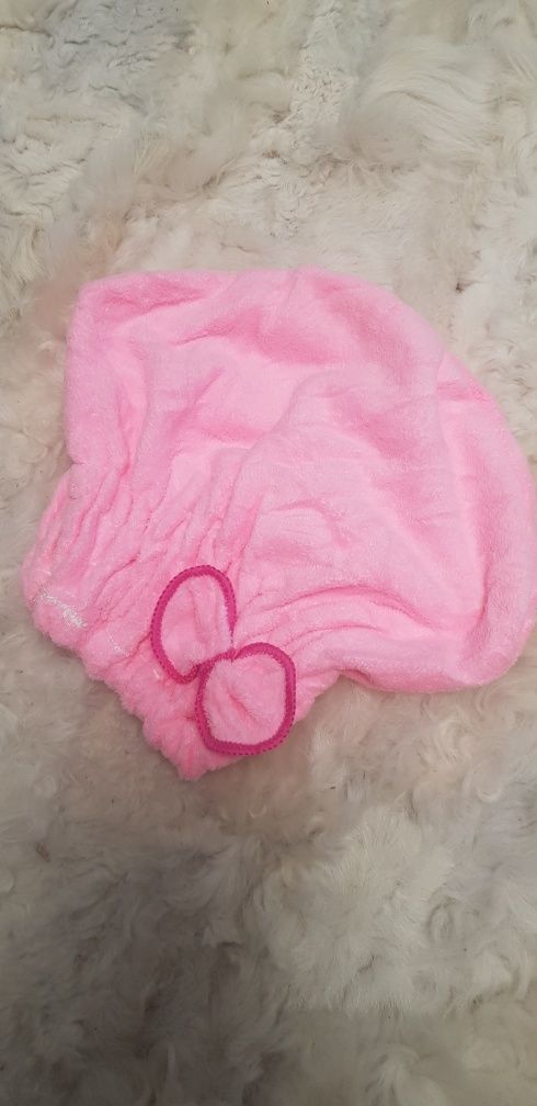 Nowy mięciutki czepek po kąpieli /turban/ręcznik