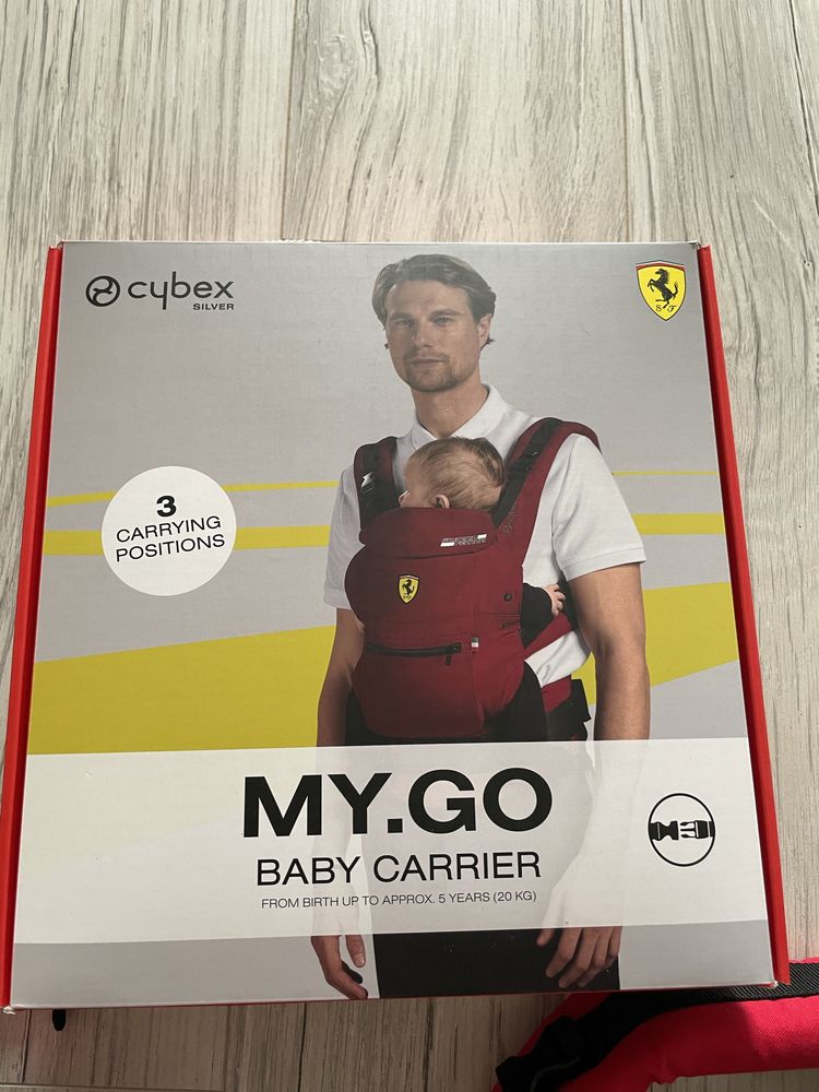 Nosidło Nosidełko Cybex my go ferrari racing red
