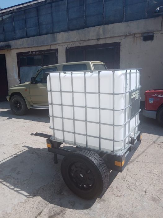 Wózek przyczepka pod mauser mauzer zbiornik beczka na wodę