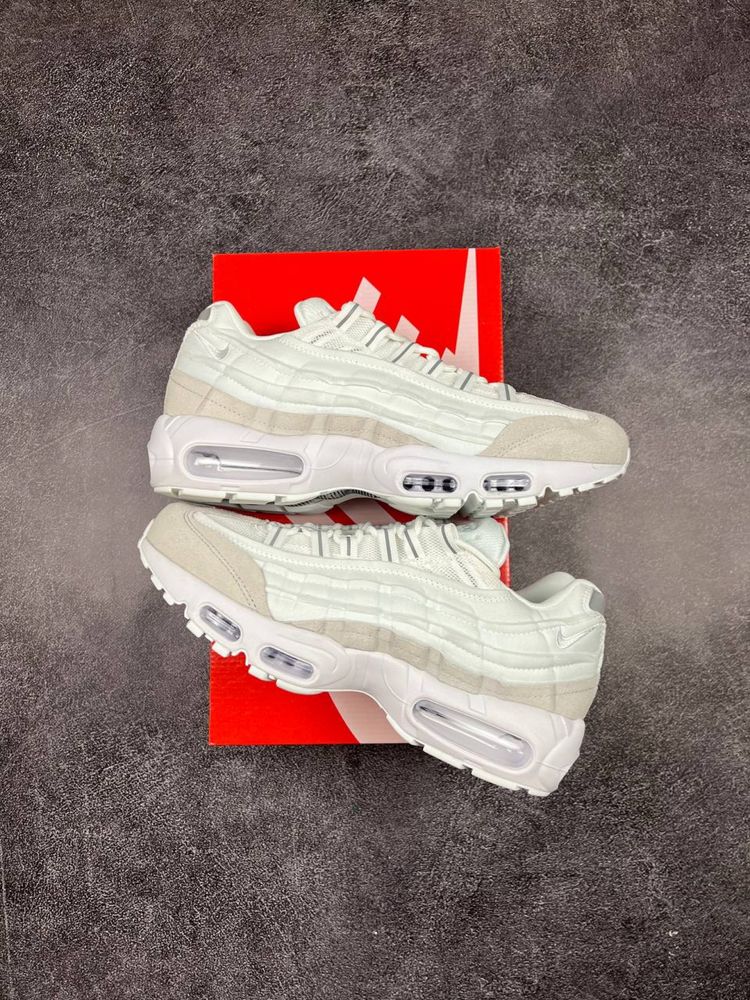 ‼️ТОП ЯКІСТЬ‼️ Кросівки Nike Air Max 95 × CDG найк ар макс 95 білі