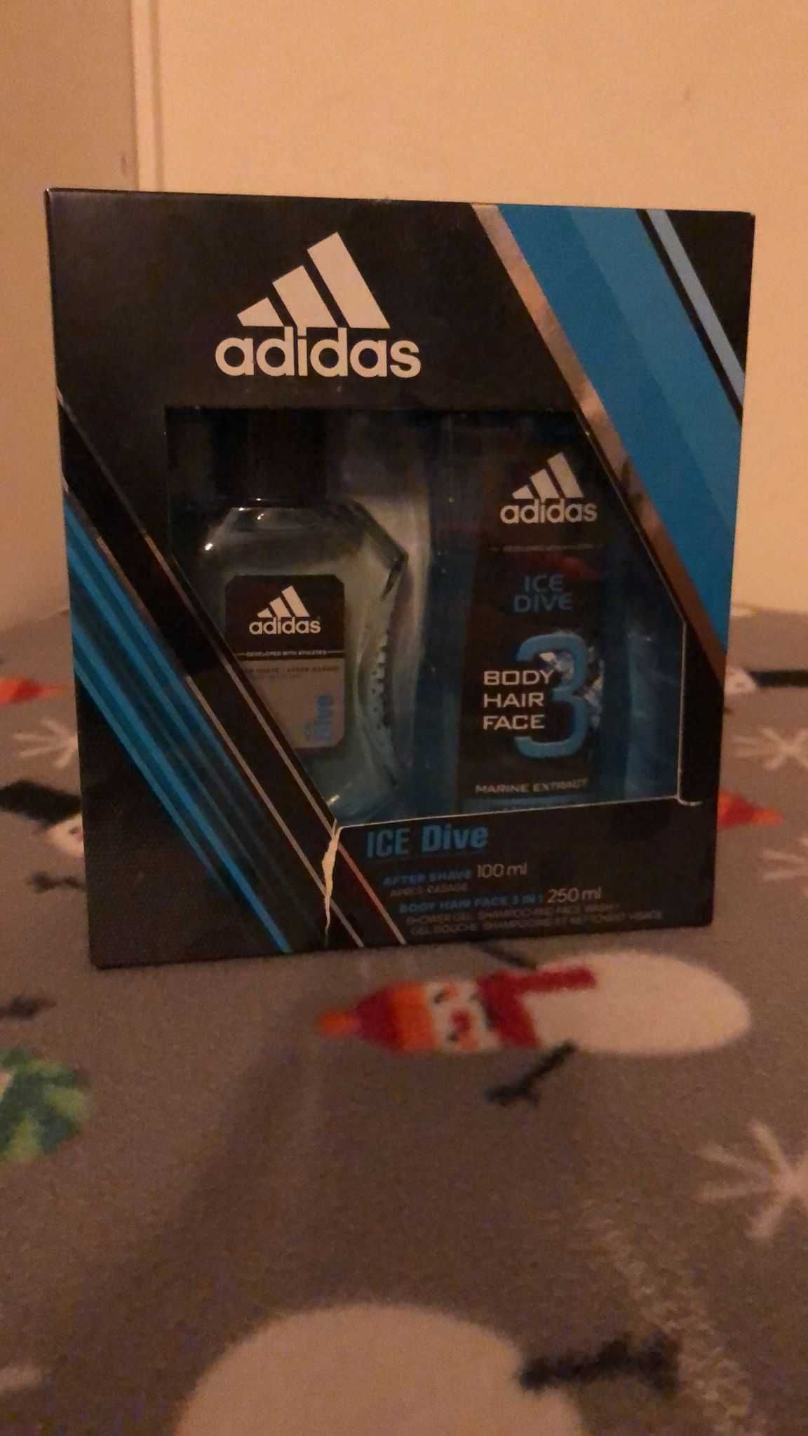 Adidas Ice Dive After Shave 100ml + Gel de Banho Body Hair Face 250ml