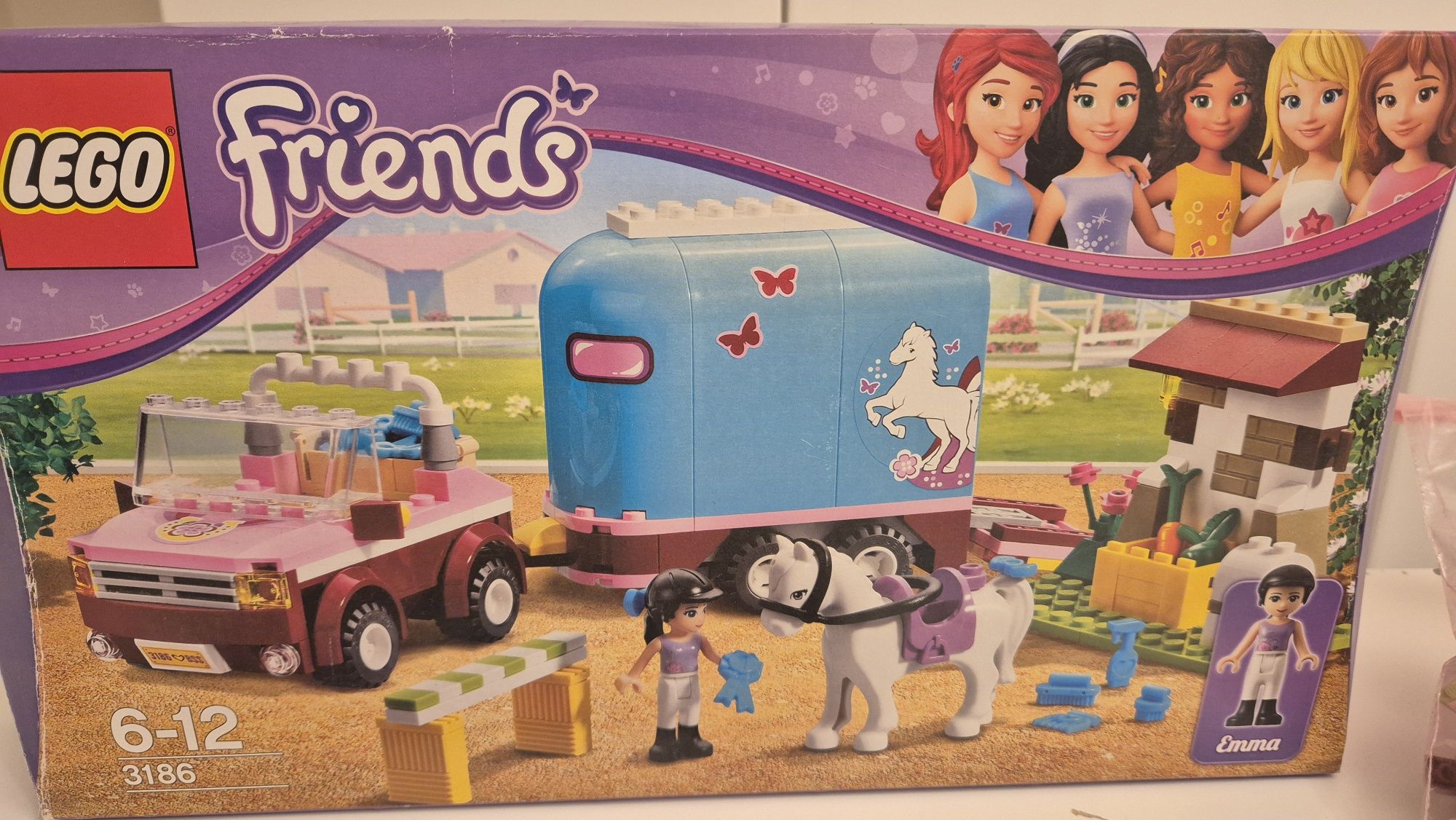 LEGO 3186 Friends Przyczepa dla konia Emmy