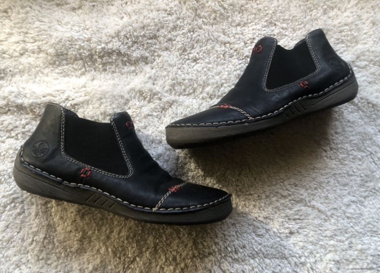 Nowe sztyblety Rieker botki damskie retro 39 skóra naturalna