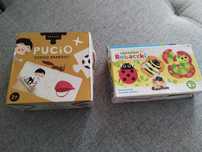 Puzzle 2+ Pucio czego brakuje, układam robaczki Czu czu
