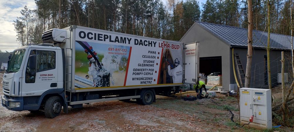 Celuloza Isocell LEMA-BUD ,ocieplanie celulozą, ocieplanie pianą ,