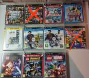 Zestaw 9 gier na ps3
