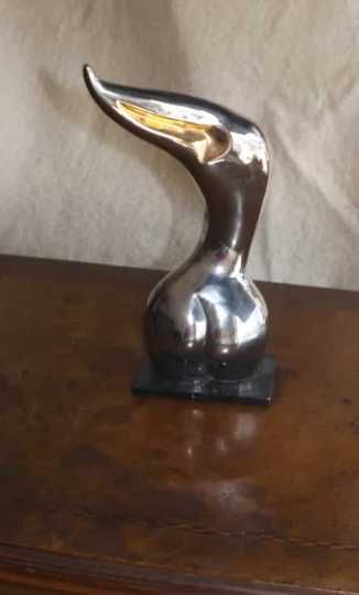 Estatueta mulher Galos - Escultura