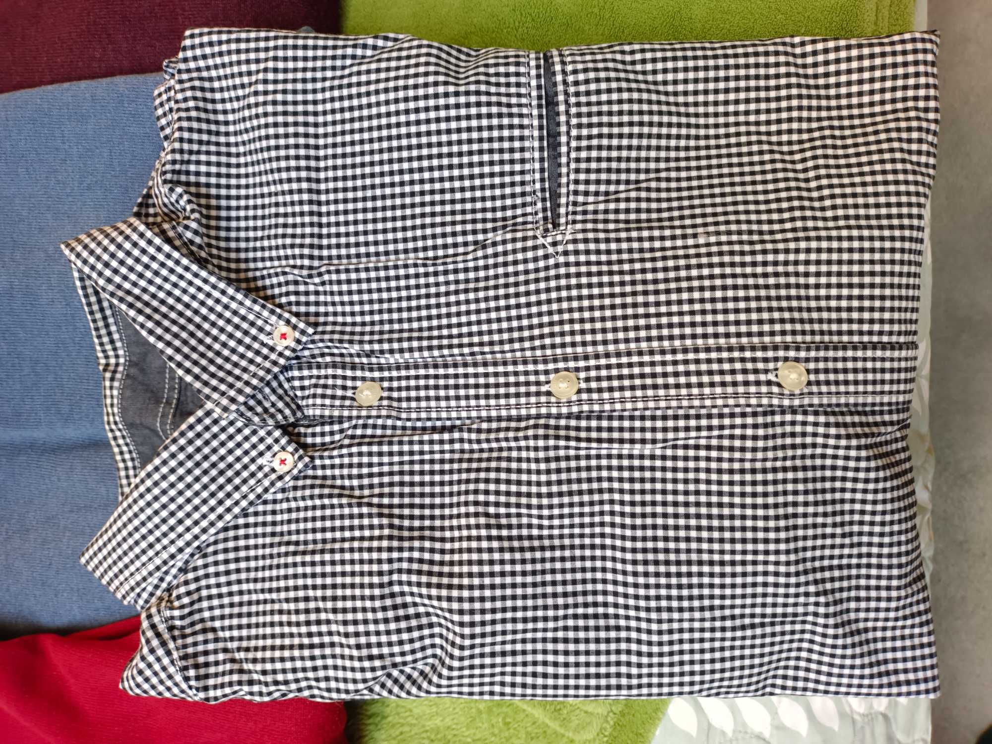 Zestaw trzech swetrów Carry Reserved plus koszula w kratę gratis L XL