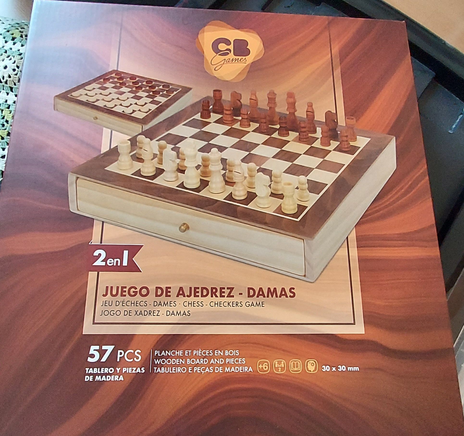 Jogo de Xadrez / Damas