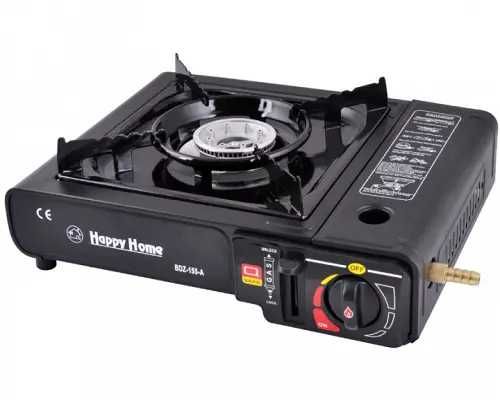 Портативна газова плита HAPPY HOME BDZ-155A+кейс