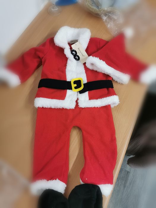 Strój Mikołaja dla dziecka r.80 (502)