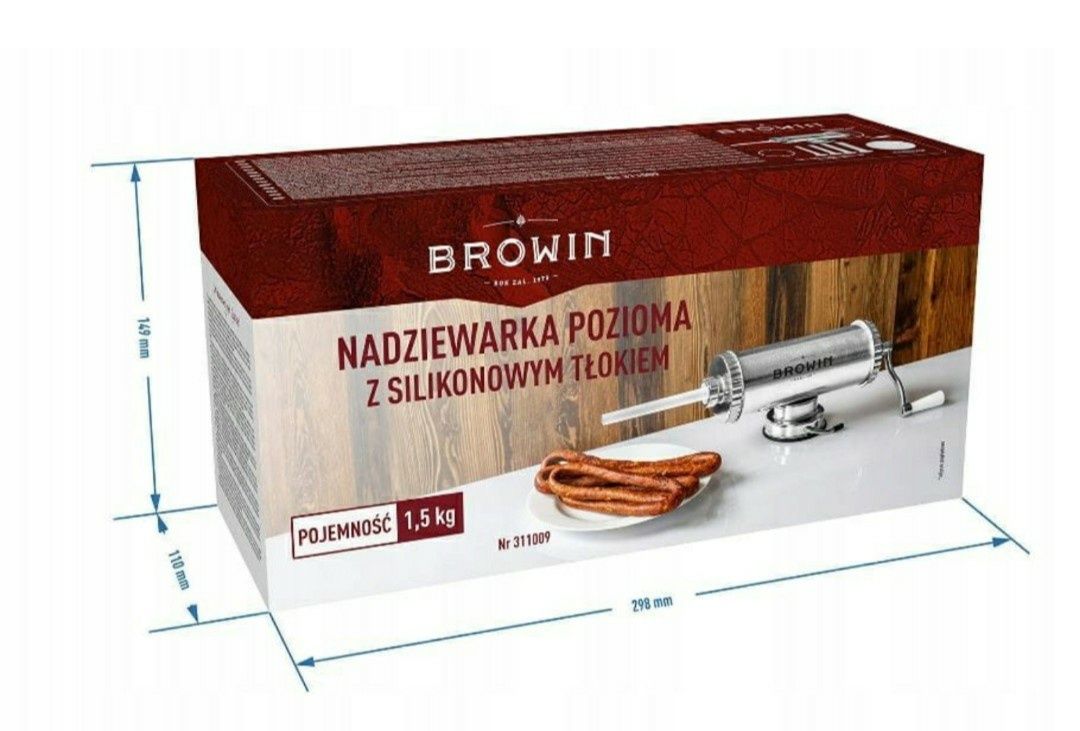Nadziewarka do kiełbas 1,5 kg Browin