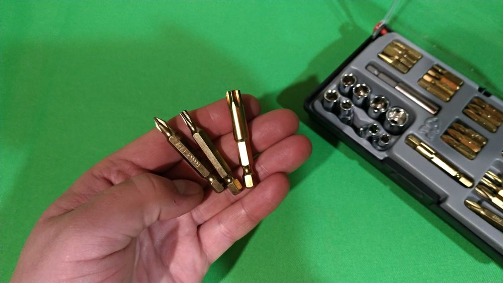 Набор бит и головок, набор звезд TORX