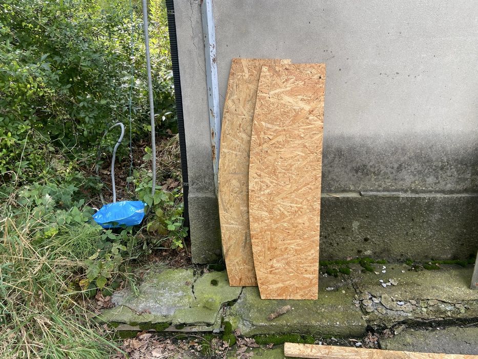 Płyty osb z demontazu 8mm 12mm Nadają się do ponownego montażu