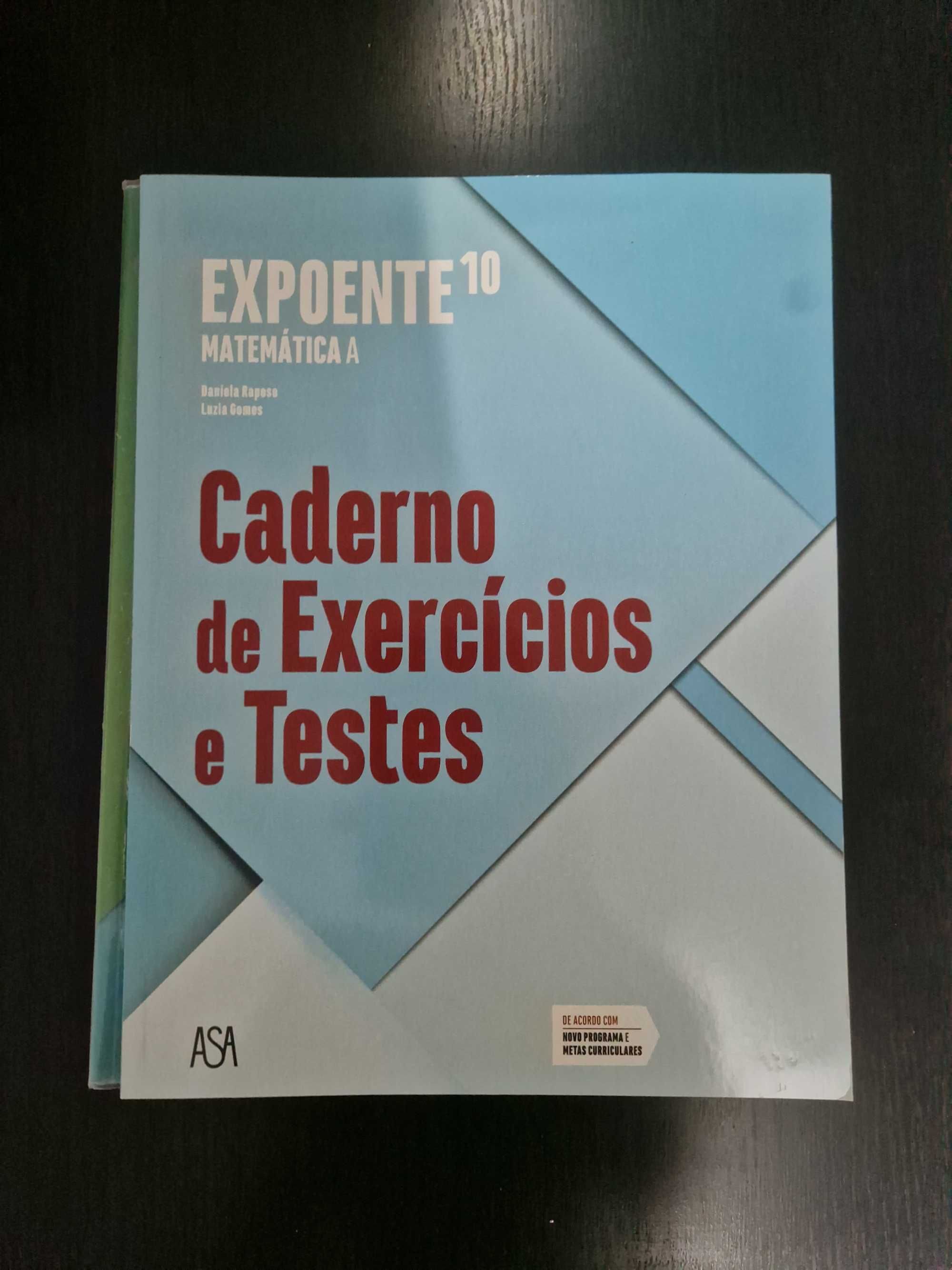 Caderno de Atividades de Matemática A