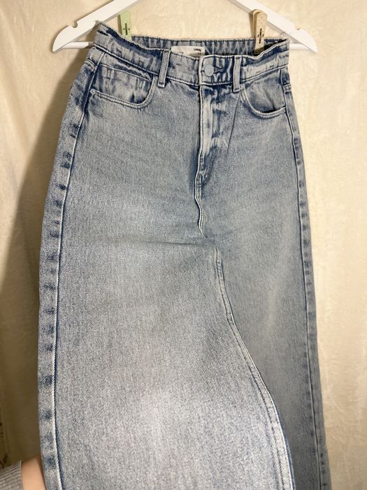 Джинси, wide leg, прямі джинси, джинсы. Высокая посадка