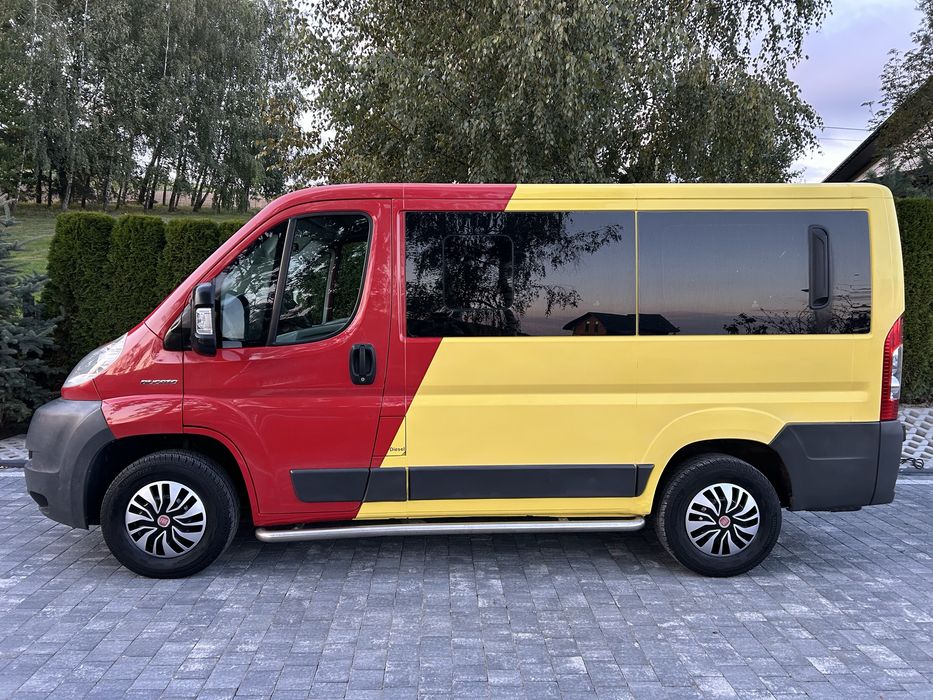 Bus Fiat Ducato 9-osobowy 2.3 * KLIMA * TEMPOMAT * NAVI * SERWISOWANY