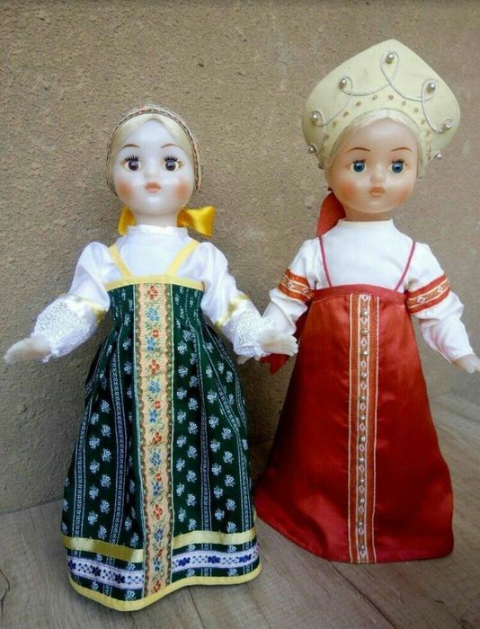 Кукла паричковая СССР
