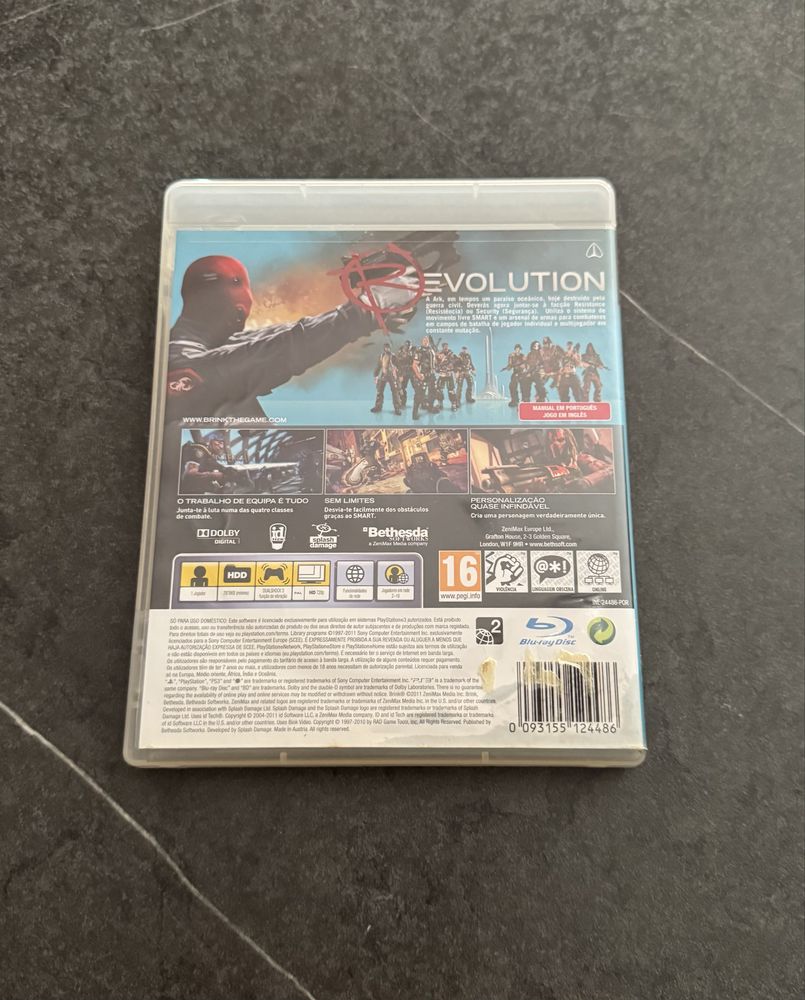 Brink jogo Ps3