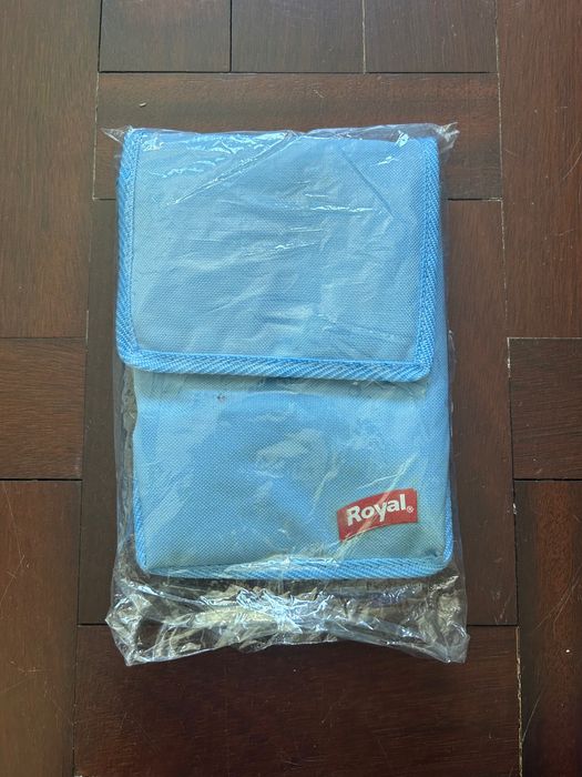Lancheira Térmica Gelatina Royal Azul Marinho / Bébé (Nova)