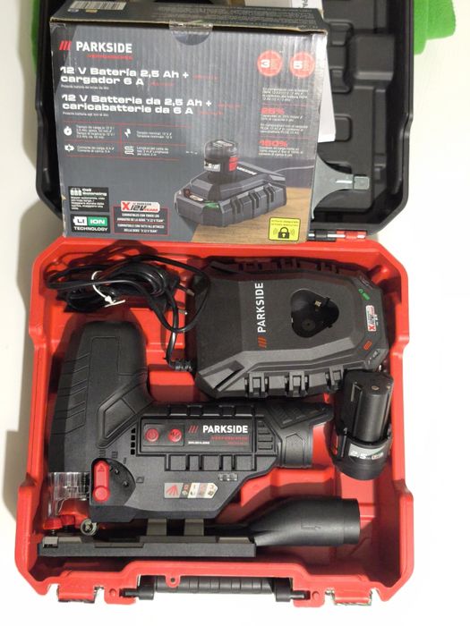 Serra recortes 12v Parkside Performance