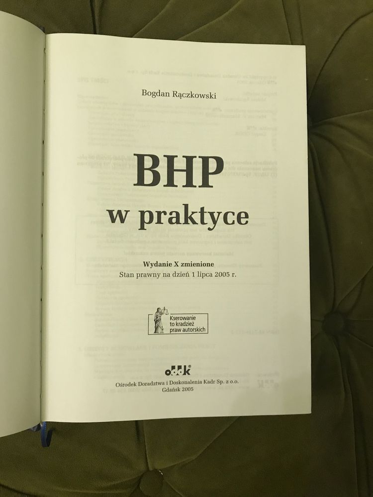 BHP w praktyce Rączkowski