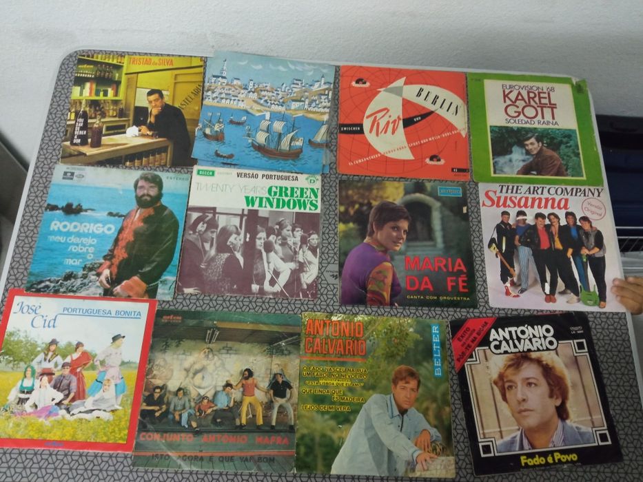 Lote de vários discos de Vinil