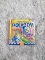 książeczka z puzzlami - pojazdy