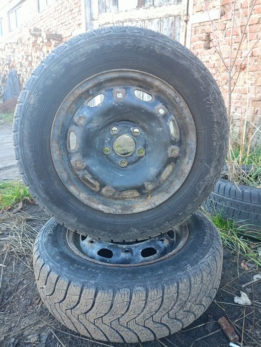 Зимові колеса 185/65R14. Диск розбортовка 5/100