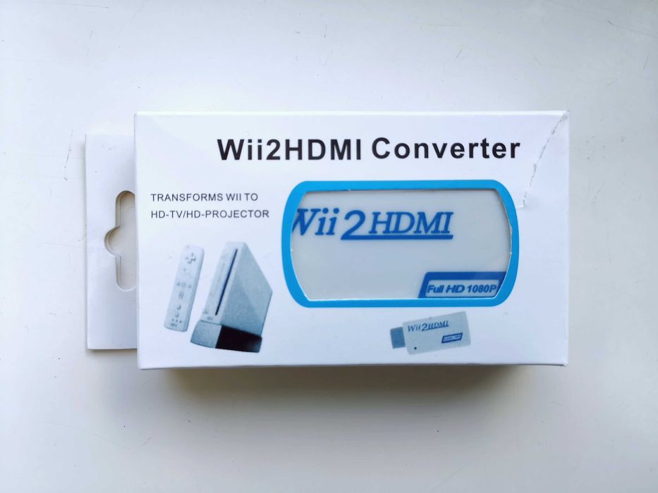 Wii2HDMI Converter do konsoli Nintendo Wii nowy w pudełku